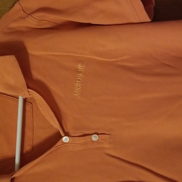 Y2k Microsoft Polo Size Large: B - Picture 2 of 5